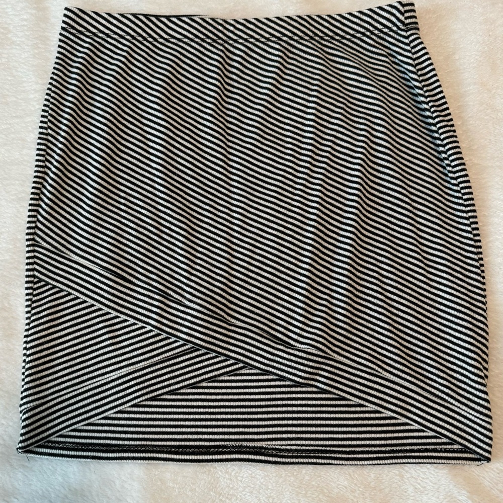 Striped Mini Skirt